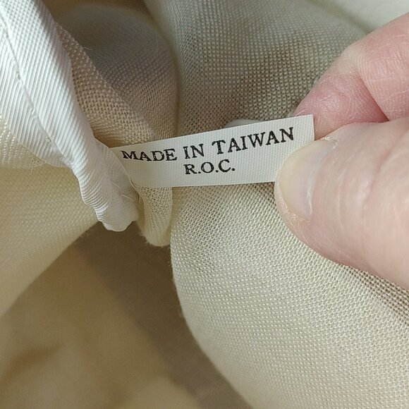 Maison Blanche White Pebbled Leather Purse NWT Handle & Shoulder Strap Vtg OOB - Picture 10 of 15